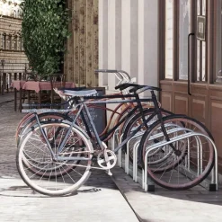 Clearance - Aparcamiento para 5 bicicletas Plata Bicicletas