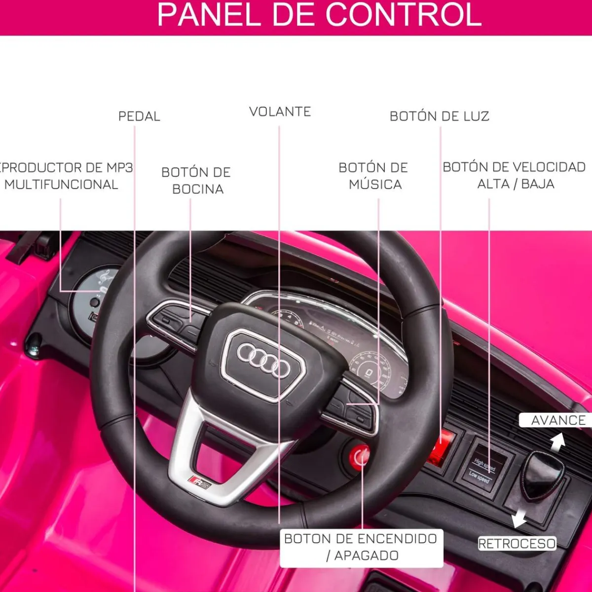 - Audi RS Q8 Batería con control remoto*Homcom Sale