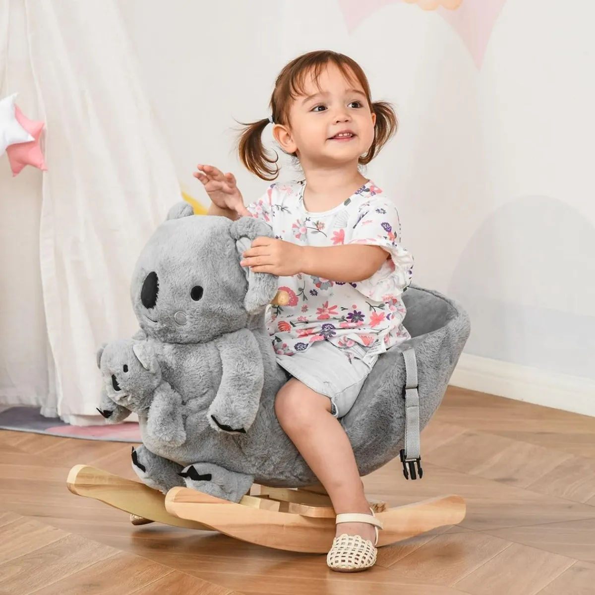 Outlet - Balancín de madera con sonidos Koala Entretenimiento·Hamacas Y Columpios