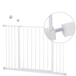 Homcom - Barrera Metálica para perro Coleccionables Y Mini Mundos
