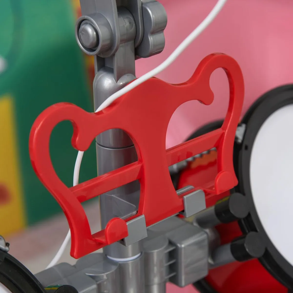 Hot - Batería infantil con teclado y taburete Electrónicos|Música