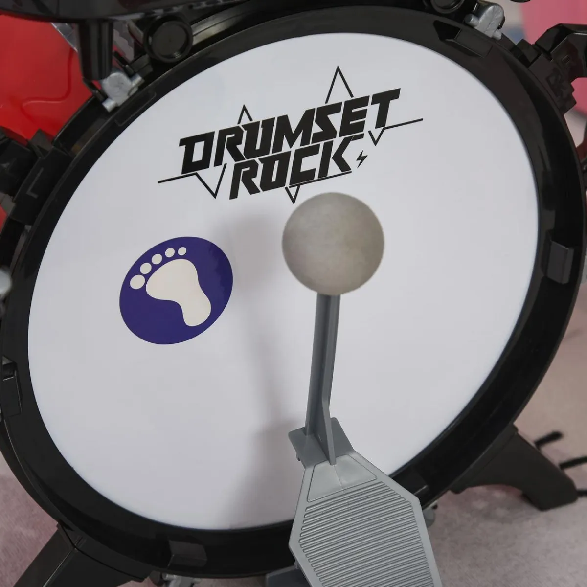 Hot - Batería infantil con teclado y taburete Electrónicos|Música