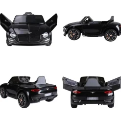 - Bentley GT Negro Batería con control remoto*Homcom Outlet