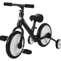 - Bicicleta de Equilibrio con Pedales Negra*Homcom Sale