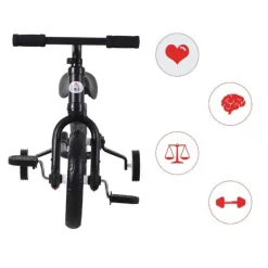 - Bicicleta de Equilibrio con Pedales Negra*Homcom Sale