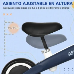 Homcom - Bicicleta equilibrio sin pedales ajustable*AIYAPLAY Clearance