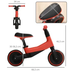 Discount - Bicicleta sin pedales rojo Motos Y Triciclos