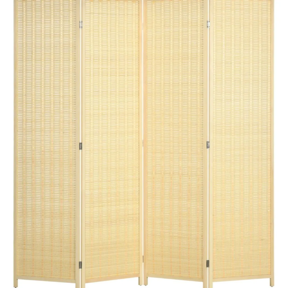 - Biombo de bambú 4 paneles*Homcom New