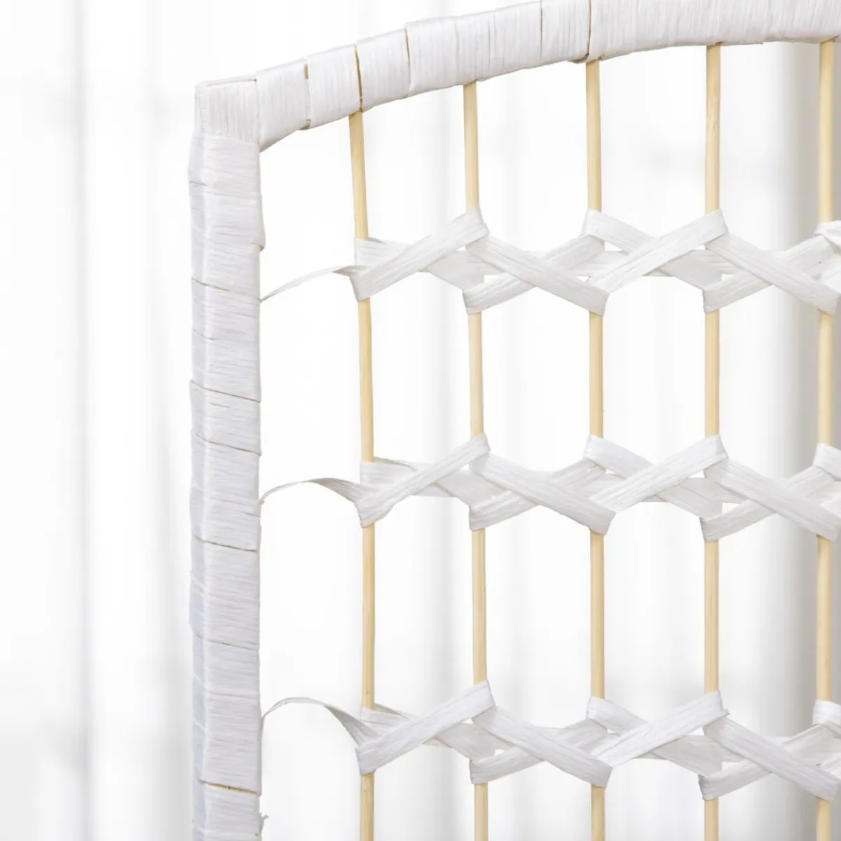 Outlet - Biombo de cuerda de papel 4 paneles Estilo De Vida