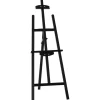 Discount - Caballete de madera con trípode Negro Arte Y Manualidades