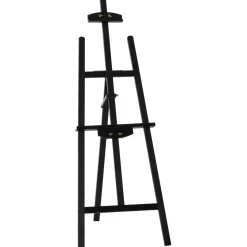 Discount - Caballete de madera con trípode Negro Arte Y Manualidades