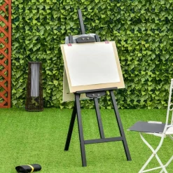 Discount - Caballete de madera con trípode Negro Arte Y Manualidades