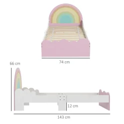 Online - Cama infantil arcoíris Rosa Estilo De Vida