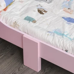 - Cama infantil Madera Rosa*Homcom Best