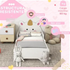 - Cama infantil Unicornio Blanco Estilo De Vida