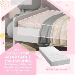 - Cama infantil Unicornio Blanco Estilo De Vida