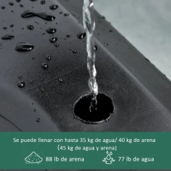 New - Canasta completa baloncesto con base 260 cm Deportes