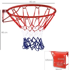 Clearance - Canasta de baloncesto para colgar Ø46 Deportes