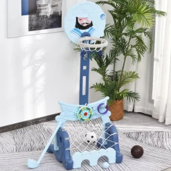 Discount - Canasta de baloncesto 4 en 1 Deportes