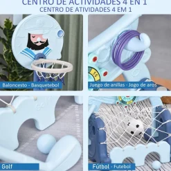 Discount - Canasta de baloncesto 4 en 1 Deportes