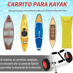 Sale - Carro para transporte Kayak plegable Deportes