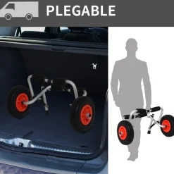Sale - Carro para transporte Kayak plegable Deportes