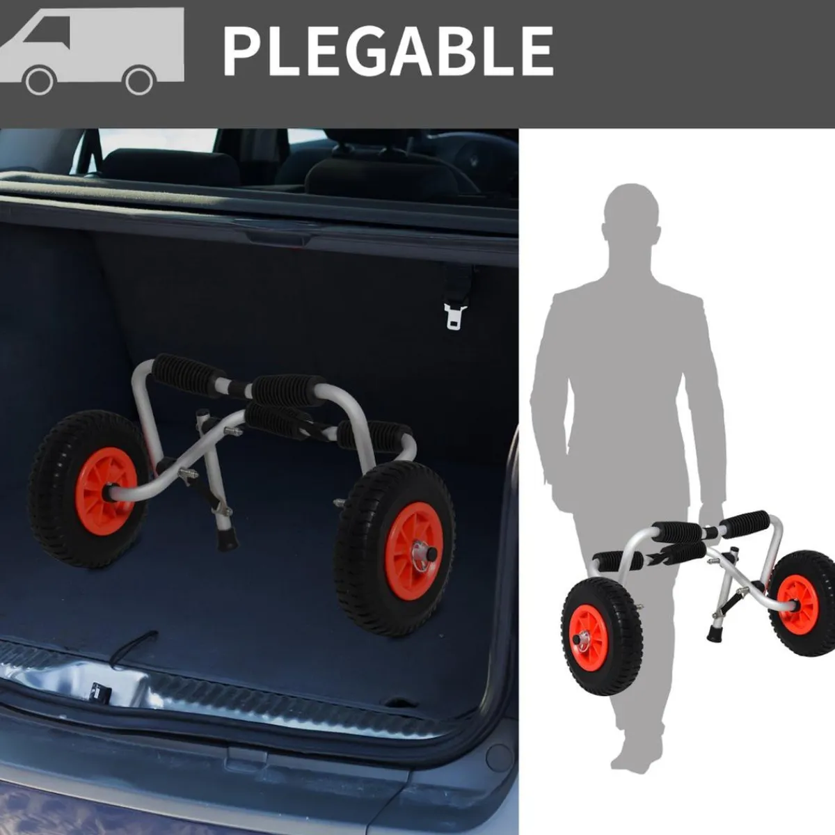 Sale - Carro para transporte Kayak plegable Deportes