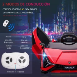 - Coche de batería Lamborghini con mando a distancia*Homcom New