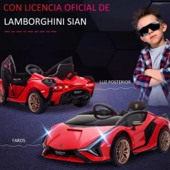 - Coche de batería Lamborghini con mando a distancia*Homcom New