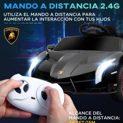 - Coche elécrico Lamborghini Veneno*Homcom Discount