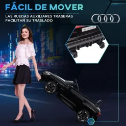 Clearance - Coche eléctrico Audi RS e-tron GT negro Vehículos De Batería O A Pedales