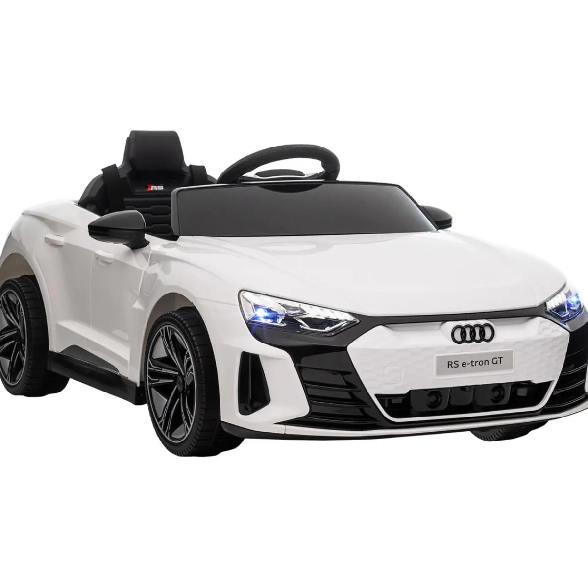 - Coche eléctrico Audi RS e-tron GT blanco*Homcom New