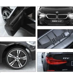New - Coche Eléctrico Infantil BMW 6GT Vehículos De Batería O A Pedales