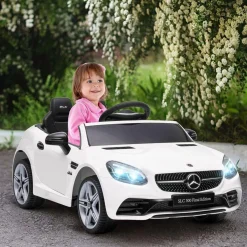 Clearance - Coche eléctrico Mercedes blanco Vehículos De Batería O A Pedales