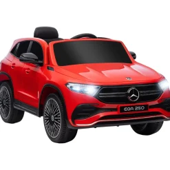 New - Coche Eléctrico Mercedes-Benz EQA Rojo Vehículos De Batería O A Pedales