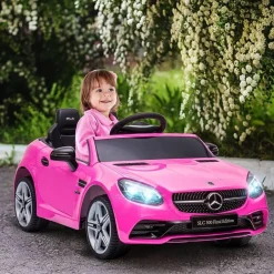 Clearance - Coche eléctrico Mercedes rosa Vehículos De Batería O A Pedales