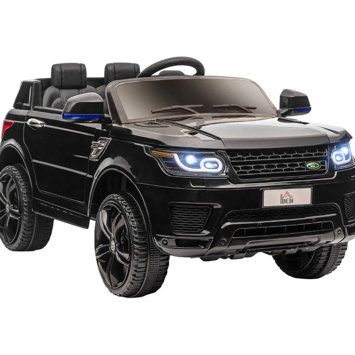 - Coche eléctrico SUV negro*Homcom Discount