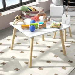 Homcom - Conjunto Mesa + 2 sillas Madera*AIYAPLAY Sale