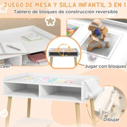 Online - Conjunto Mesa + silla con accesorios Estilo De Vida
