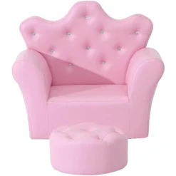 Clearance - Conjunto sillón + puff Rosa Estilo De Vida