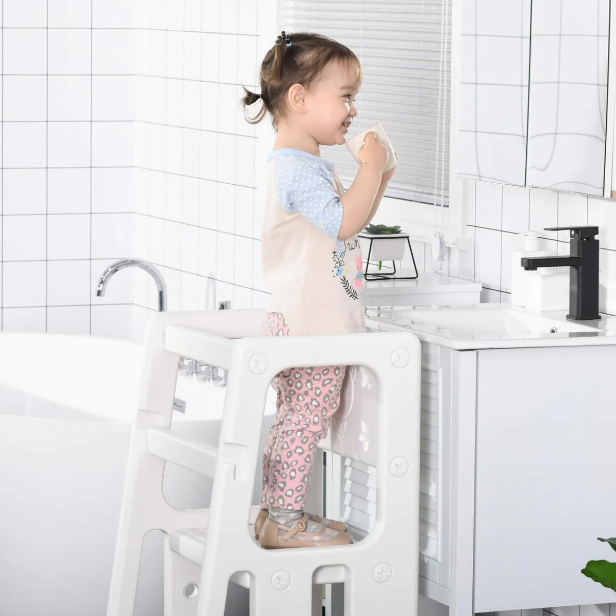 - Escalón elevador Taburete aprendizaje*Homcom Clearance