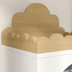 Online Homcom - Estantería infantil 3 niveles Blanco y Natural Estilo De Vida