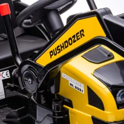 - Excavadora Tractor Vehículo de batería Amarillo*Homcom Online