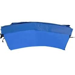 Outlet - Funda acolchada de protección borde camas elásticas 244 cm Azul Camas Elásticas