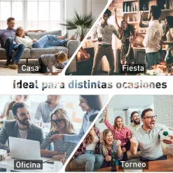 - Futbolín madera 122 x 61 cm*Homcom Hot