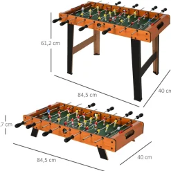Sale - Futbolín madera y negro Futbolines|Deportes
