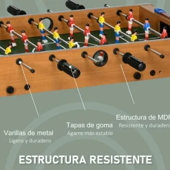 Clearance - Futbolín plegable 69 x 37 cm Deportes|Futbolines