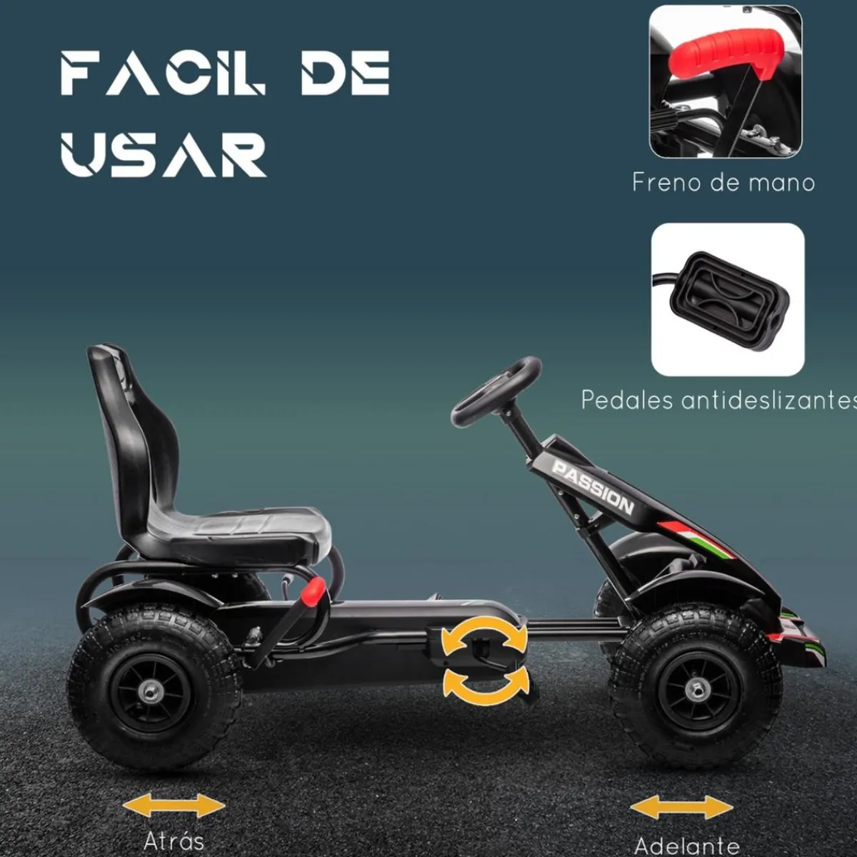 Online - GoKart a pedales Vehículos De Batería O A Pedales