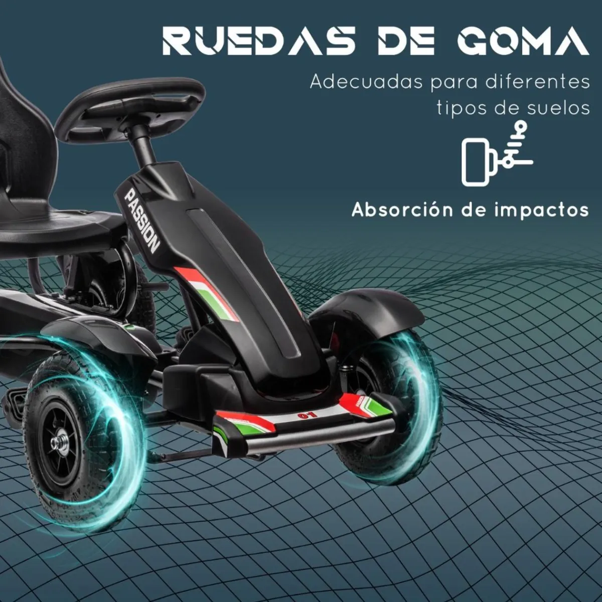 Online - GoKart a pedales Vehículos De Batería O A Pedales