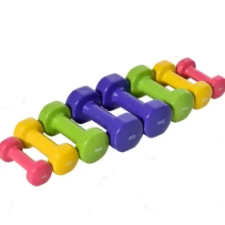 Hot - Juego de 8 mancuernas hexagonales Deportes